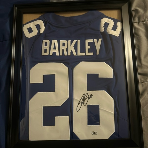 NFL Other - Authentic Signed Saquon Barkley Rep Jersey